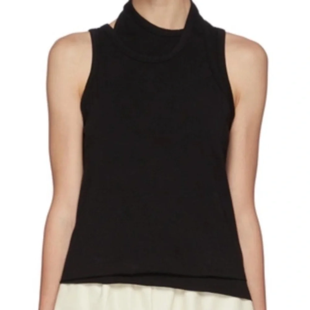 Frankie Shop Double Asymmetric Layer Tank - Picture 3 of 4